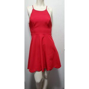Lulus Women's Dress Size XS Mamacita straps Red Sleeveless Elastic
